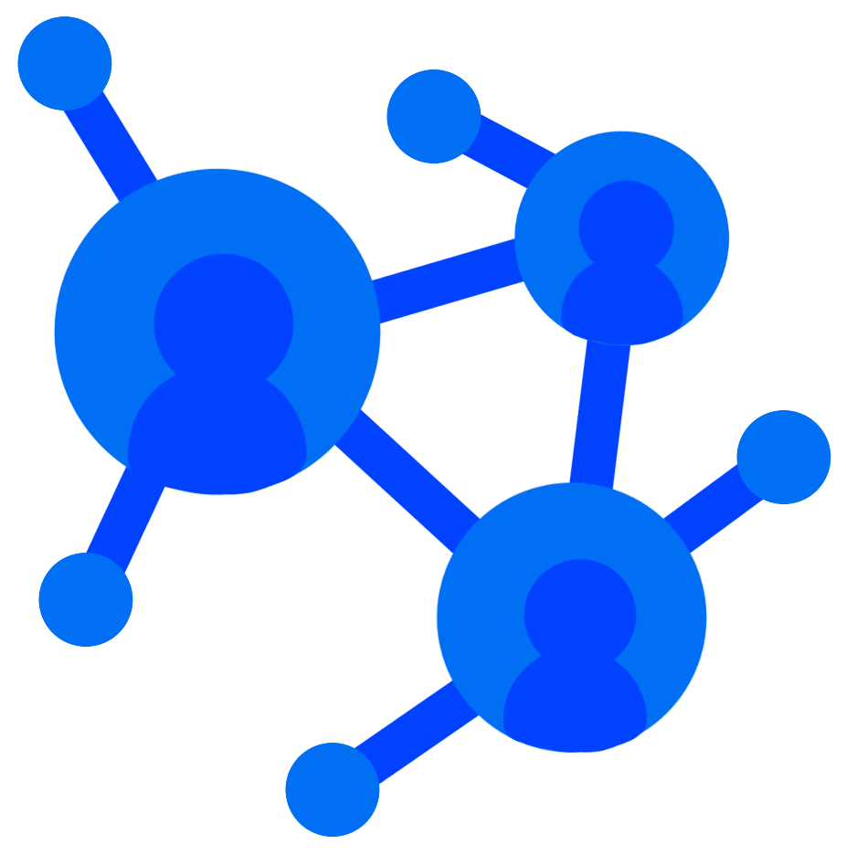 Icon about networking